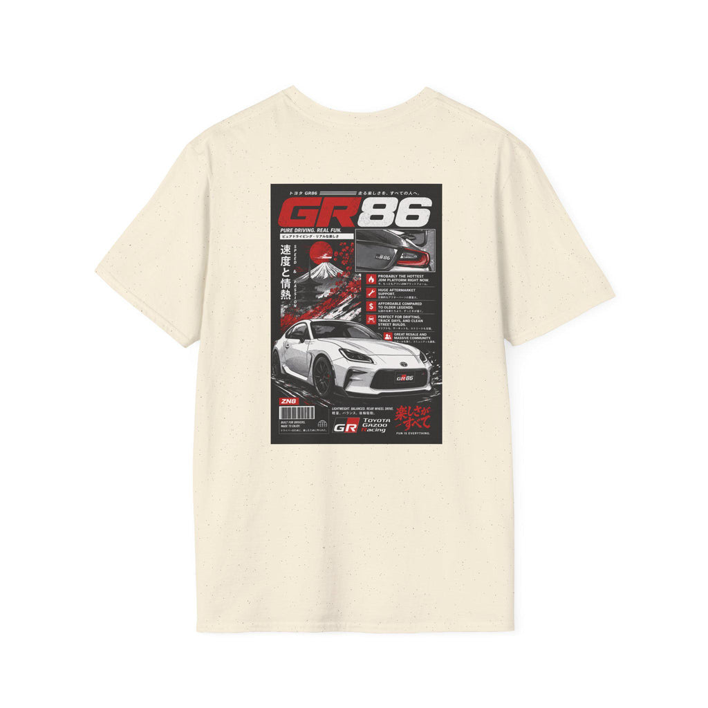 Toyota GR86 Shirt | JDM Streetwear Graphic Tee | Gazoo Racing Inspired | Drift & Track Car Apparel | GR86 Owner Gift